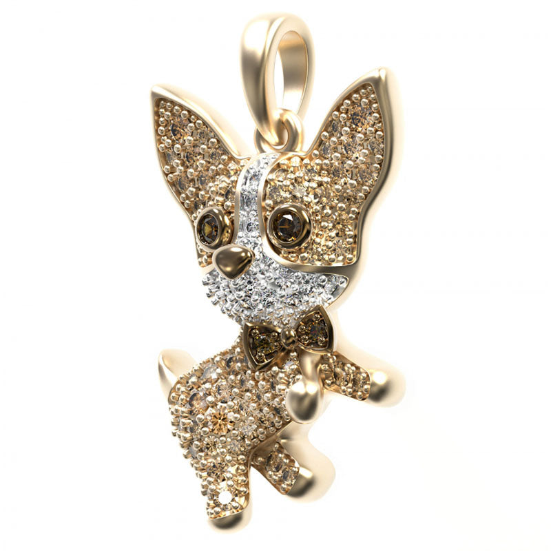 Chihuahua Necklace Pendant