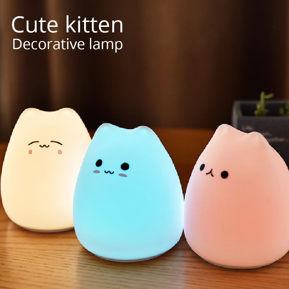 Rainbow Cat Lamp