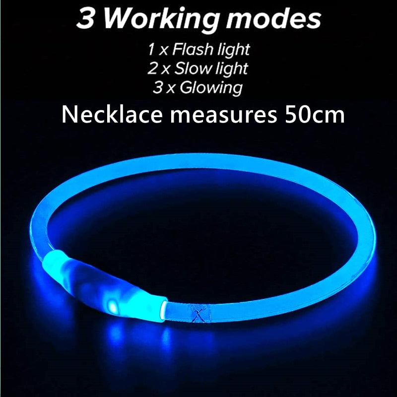 LED Waterproof Dog Collar