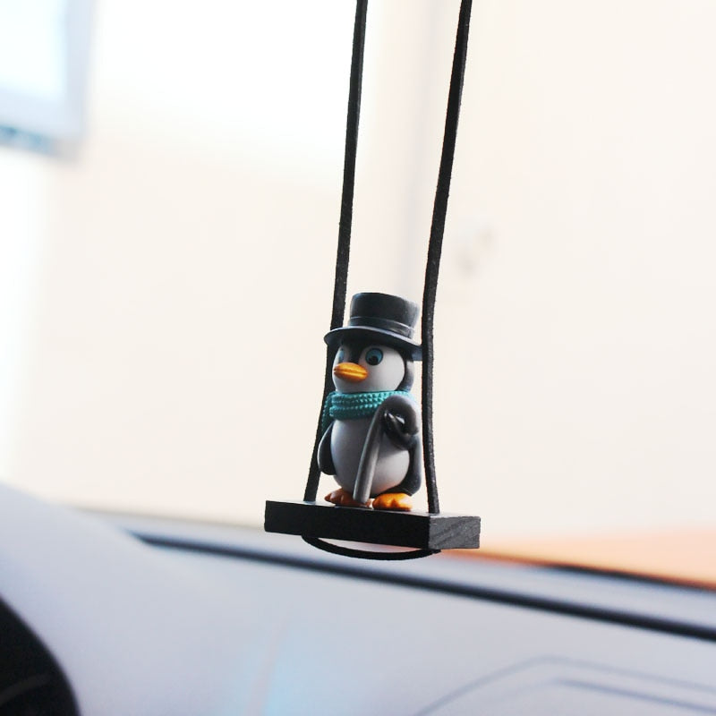 Penguin Car Pendant