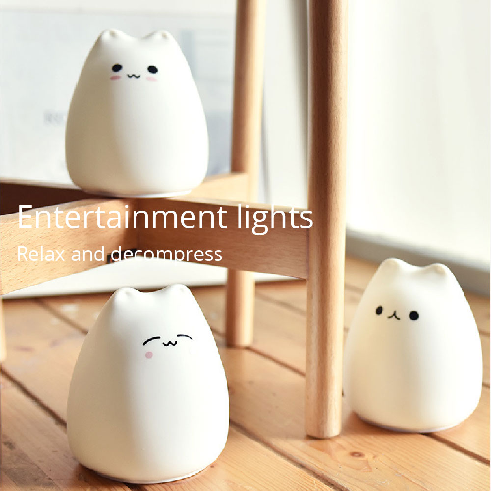 Rainbow Cat Lamp