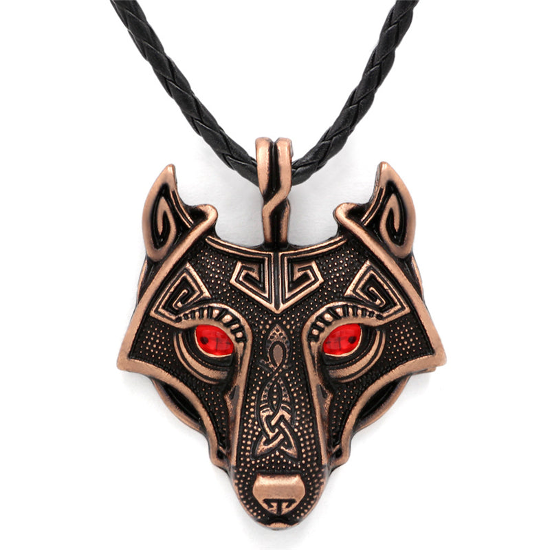 Valkyrie Wolf Necklace