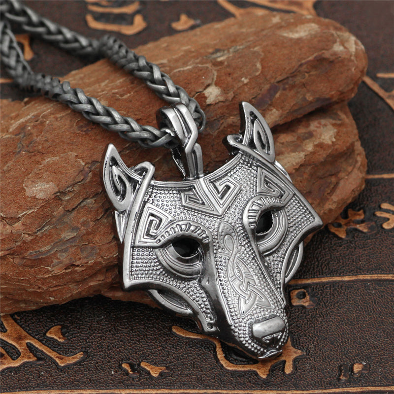 Valkyrie Wolf Necklace