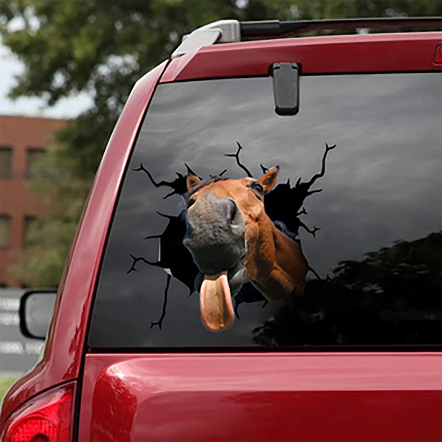 Horse Car Sticker