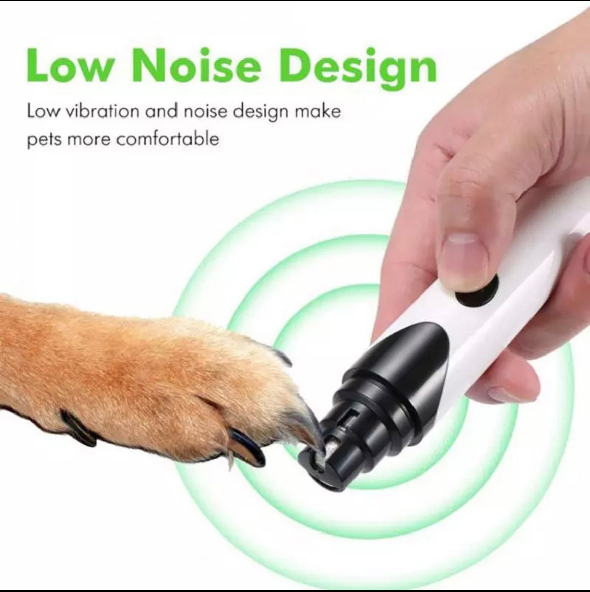 PolishPaws Rechargeable Pet Nail Care System