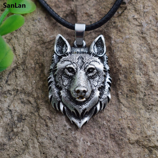 Wolf Necklace Pendant