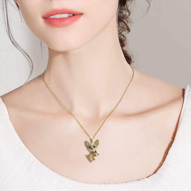 Chihuahua Necklace Pendant