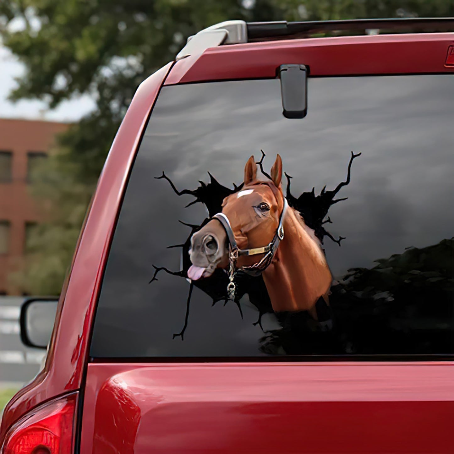 Horse Car Sticker