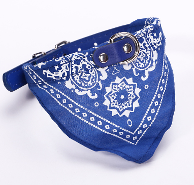 Small Pet Collar With Bandana