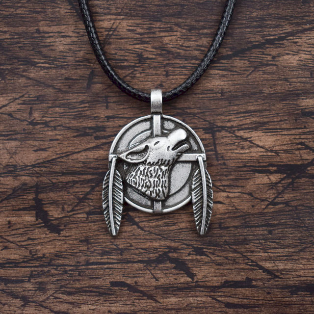 Wolf Necklace Pendant