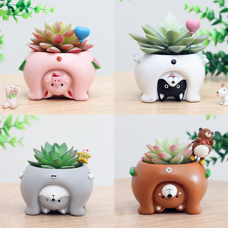 Cute Animal Flower Pots