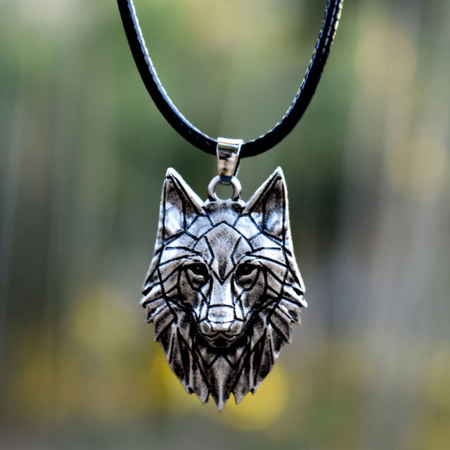 Wolf Necklace Pendant