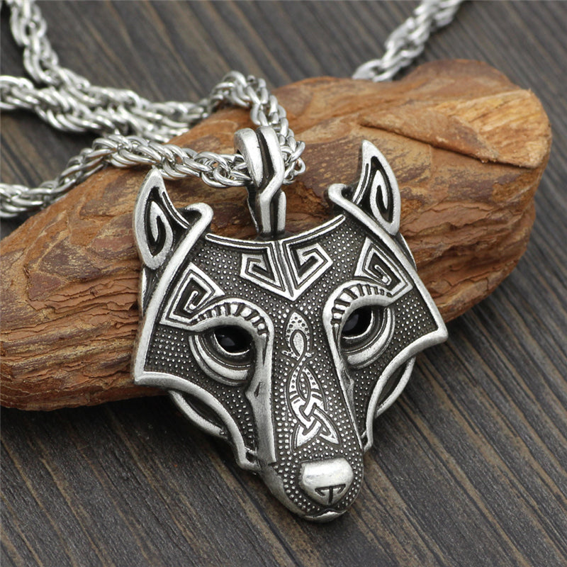 Valkyrie Wolf Necklace