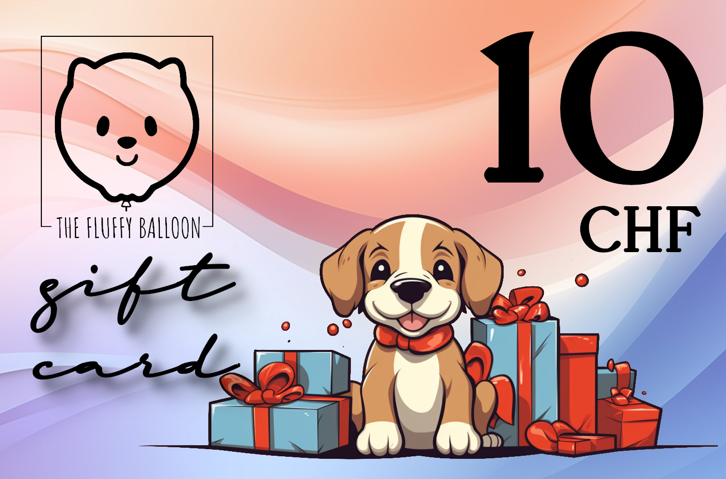 The Fluffy Balloon Gift Card