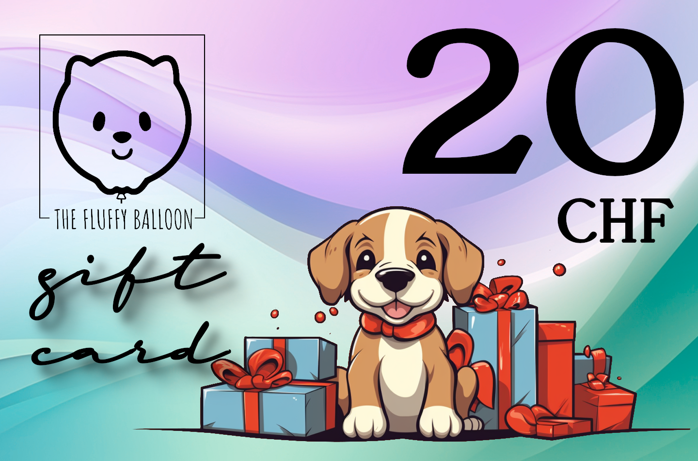 The Fluffy Balloon Gift Card