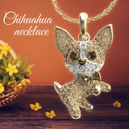 Chihuahua Necklace Pendant