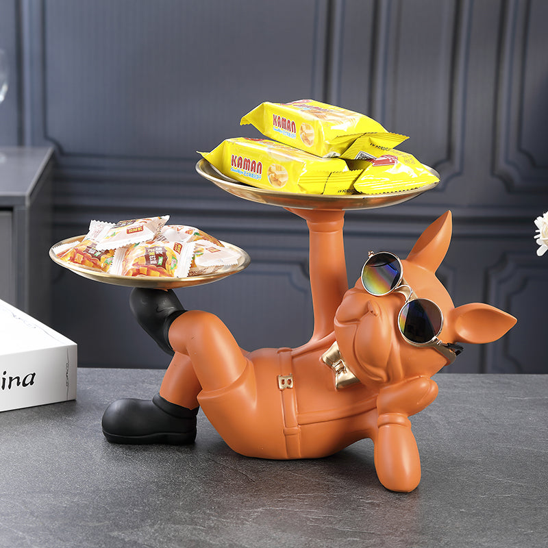 Frenchie Butler Statue