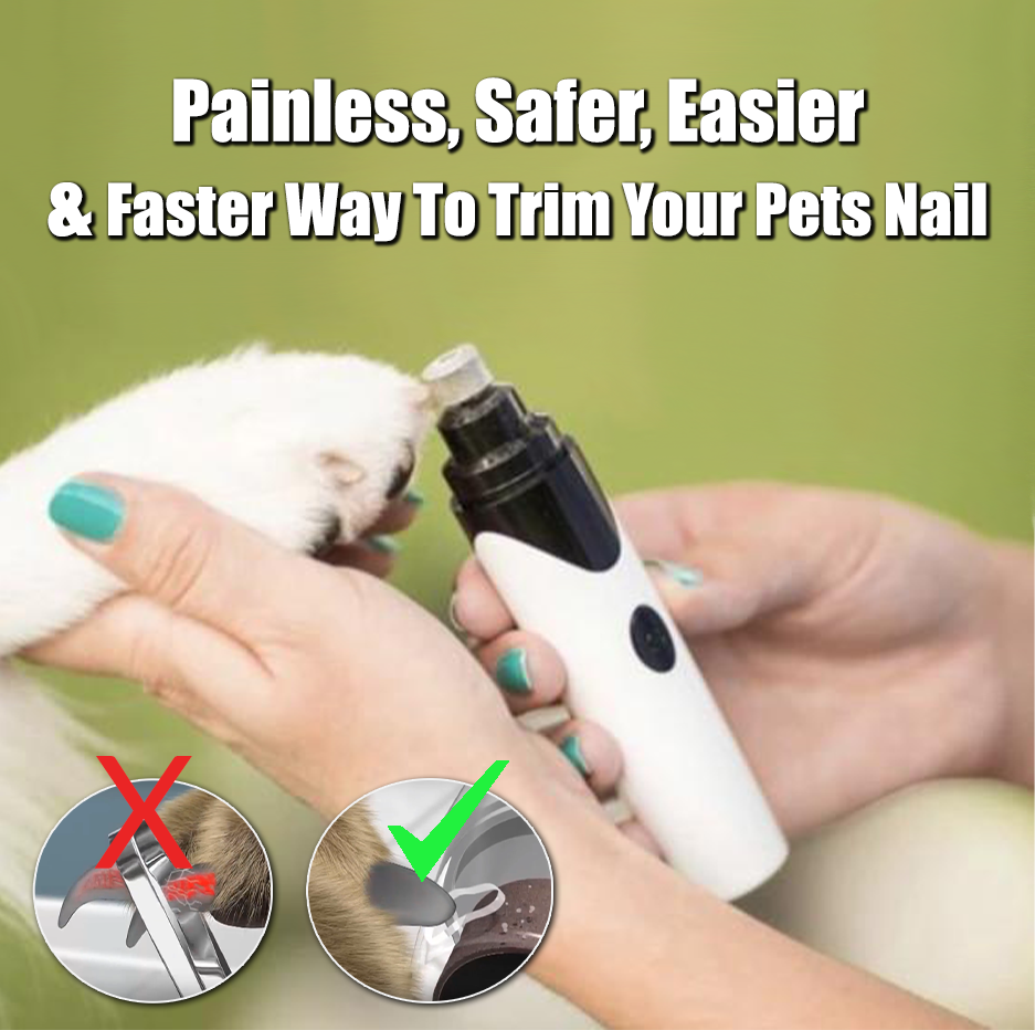 PolishPaws Rechargeable Pet Nail Care System