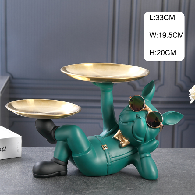 Frenchie Butler Statue