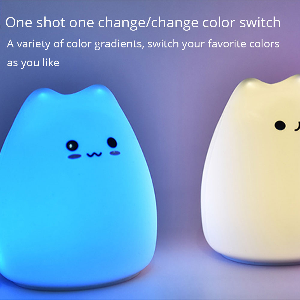 Rainbow Cat Lamp
