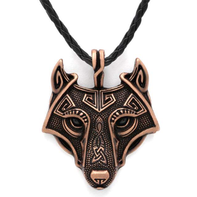 Valkyrie Wolf Necklace