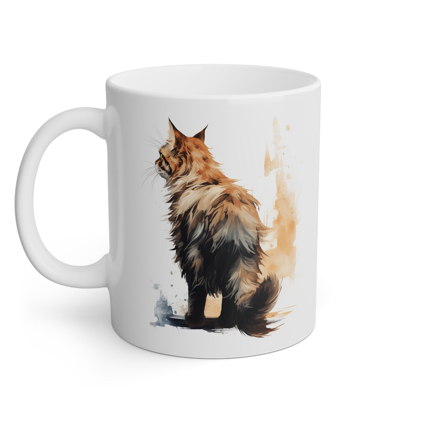 Artistic Cat Portrait Mug