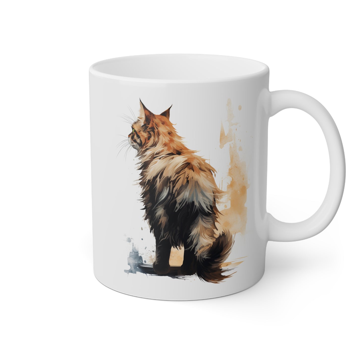 Artistic Cat Portrait Mug