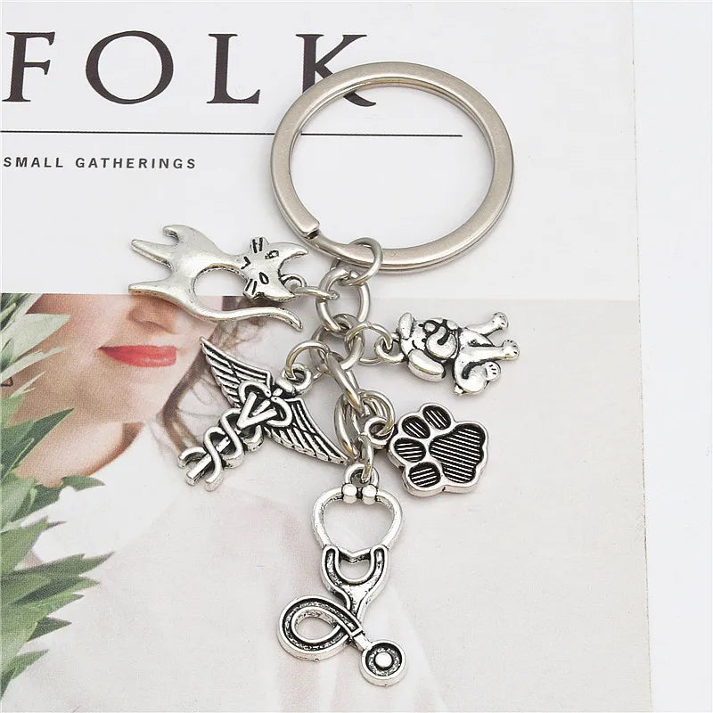 Vet Charms Keyring