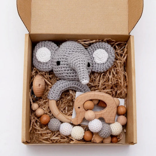 Woodland Whispers Baby Rattle Set