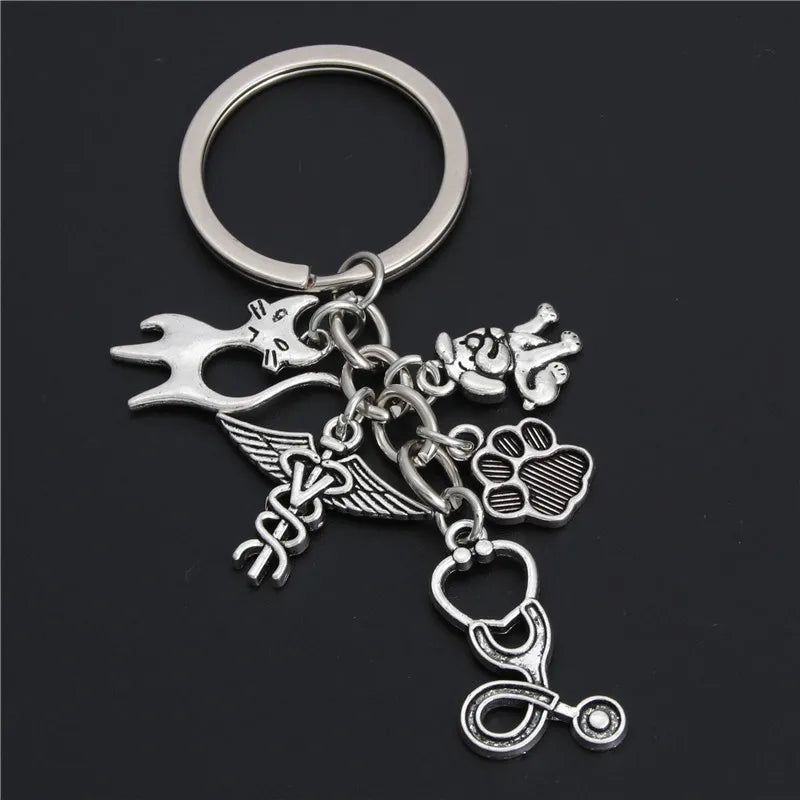 Vet Charms Keyring