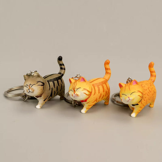 Kawaii Cat Keychain