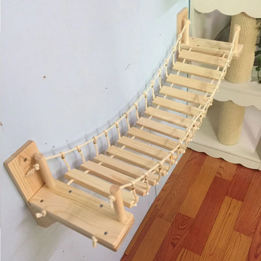Wooden Cat Bridge