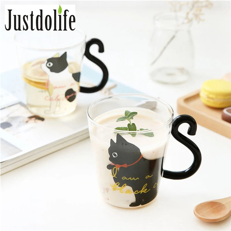 Justdolife 250ml Cat Mug