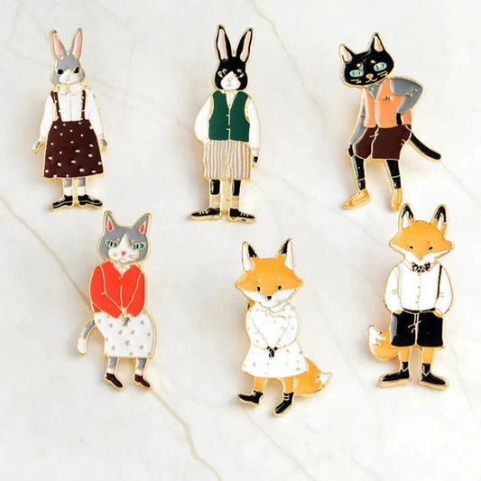 Furry Friends Pins
