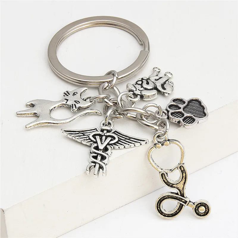 Vet Charms Keyring