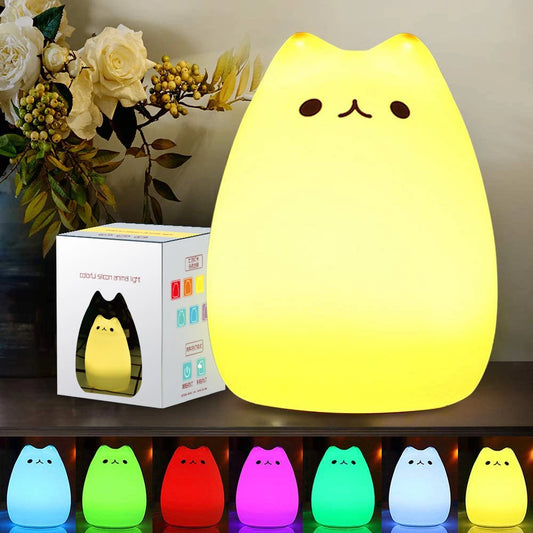 Silicone Cat Nightlight