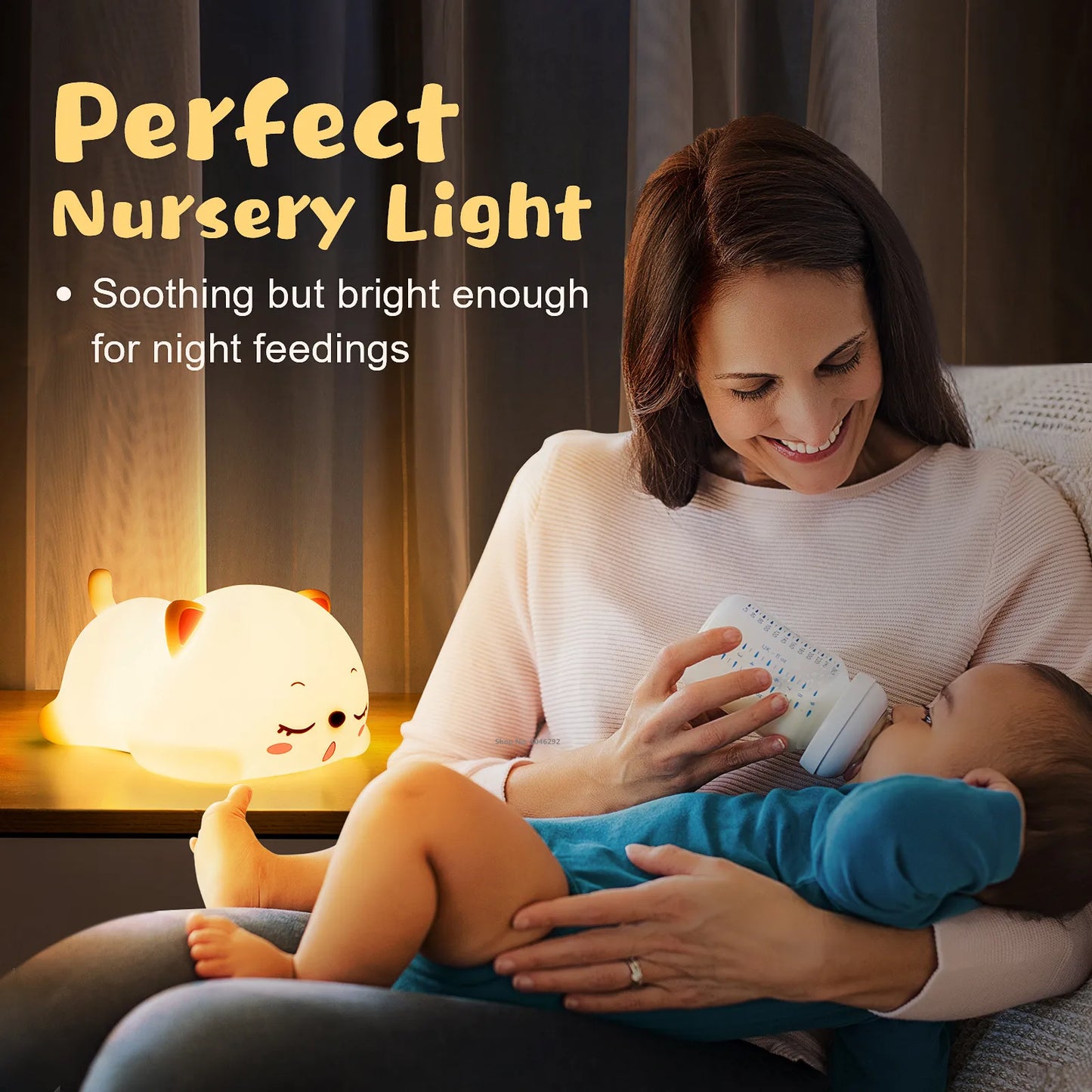 SlumberKitty Silicone Nightlight