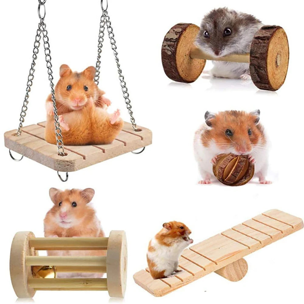 The Rodents Wood Toys