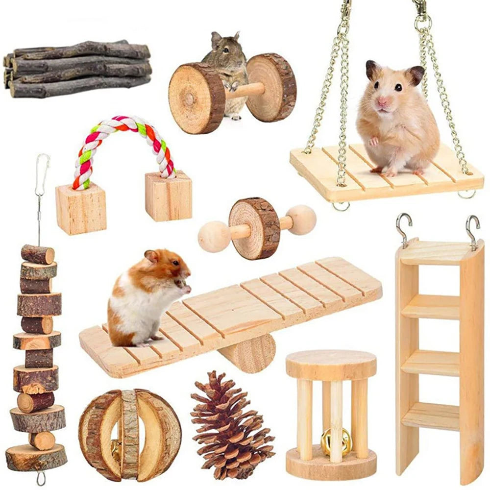 The Rodents Wood Toys