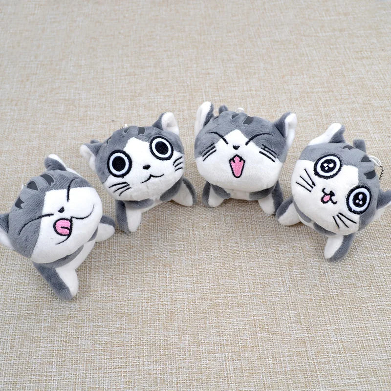 Plush Cat Keychains