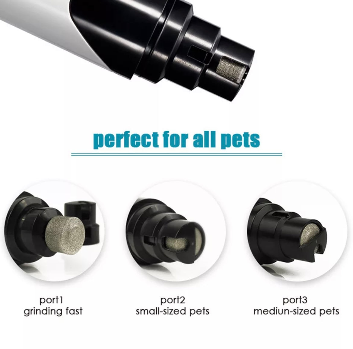 PolishPaws Rechargeable Pet Nail Care System