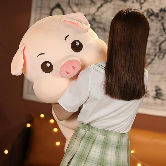 Giant Kawaii Piggy Plush