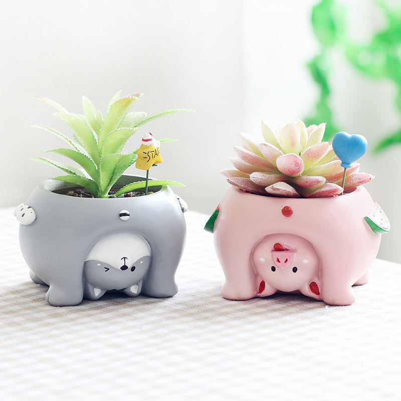 Cute Animal Flower Pots