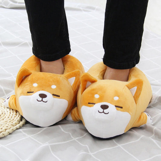 Cute Shiba Inu Doge Slippers